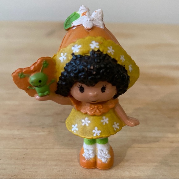 Vintage Strawberry Shortcake Orange Blossom with Pet Butterfly Marmalade Mini - Picture 1 of 5